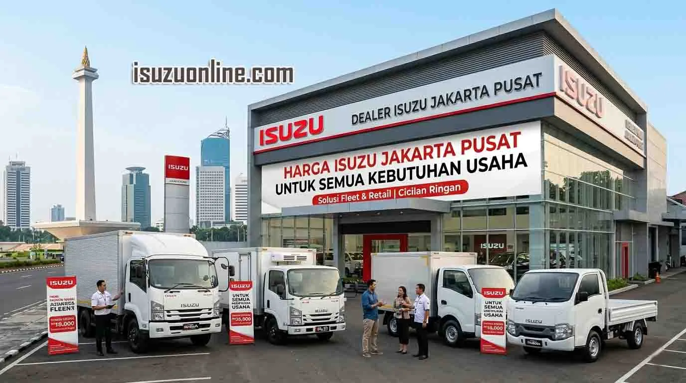 Harga Isuzu Jakarta Pusat untuk Semua Kebutuhan Usaha