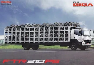 Harga Isuzu Giga FTR truk medium bisnis logistik ekspedisi