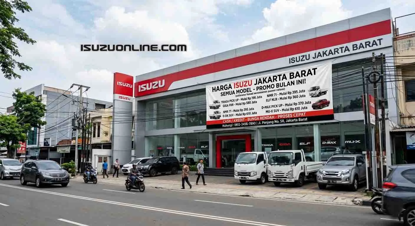 Harga Isuzu Jakarta Barat untuk Semua Model