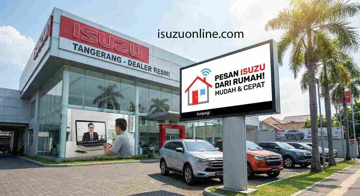 Dealer Isuzu Online Tangerang Bisa Pesan dari Rumah