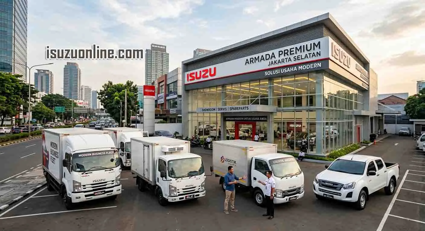 Dealer Isuzu Jakarta Selatan Armada Premium untuk Usaha Modern