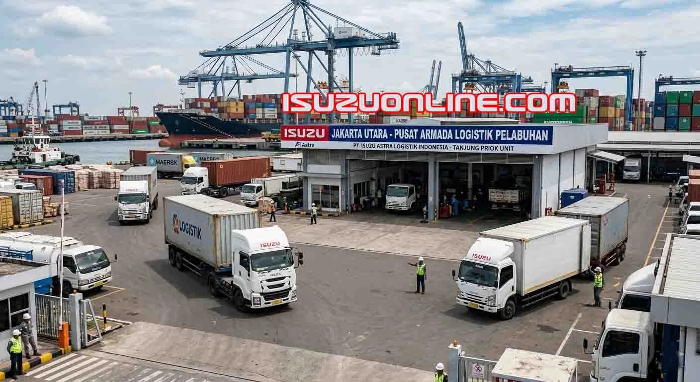Isuzu Jakarta Utara Pusat Armada Logistik Pelabuhan